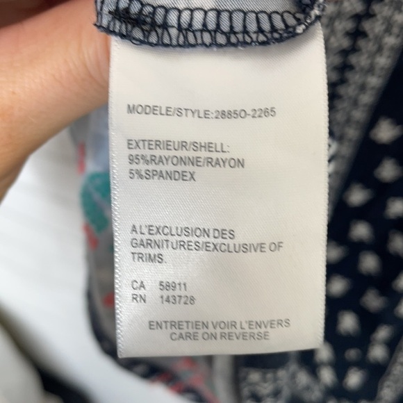 Tribal Tasseled Print Sleeveless Tank Top - Picture 8 of 10